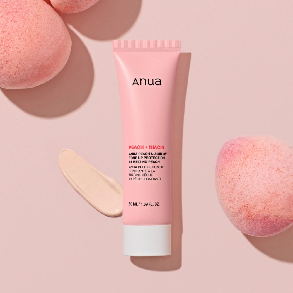 Anua Peach + Niacin UV Tone Up Protection 01 Melting Peach 50ml SPF50+ PA++++