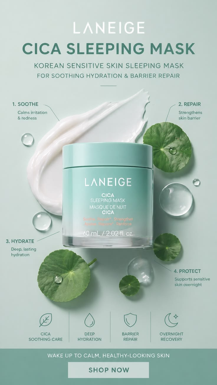Laneige Cica Sleeping Mask AD (60 ml)