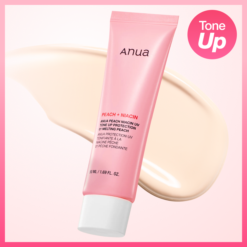 Anua Peach + Niacin UV Tone Up Protection 01 Melting Peach 50ml SPF50+ PA++++